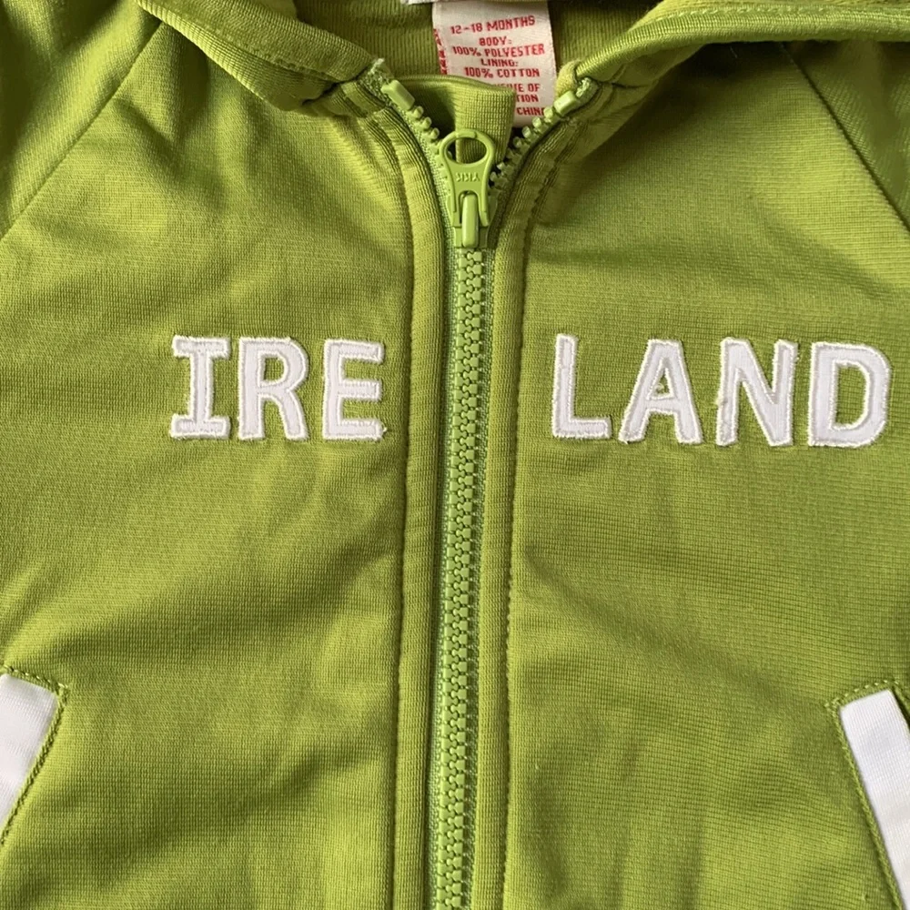 Ireland Toddler Hoodie Jacket